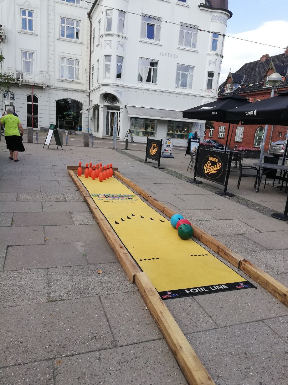 Stemningsbillede fra vore Event på Torvet i Odder Fredag den 13. august 2021